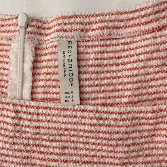 Bec & Bridge peaches and Cream mini dress - Picture 5 of 6